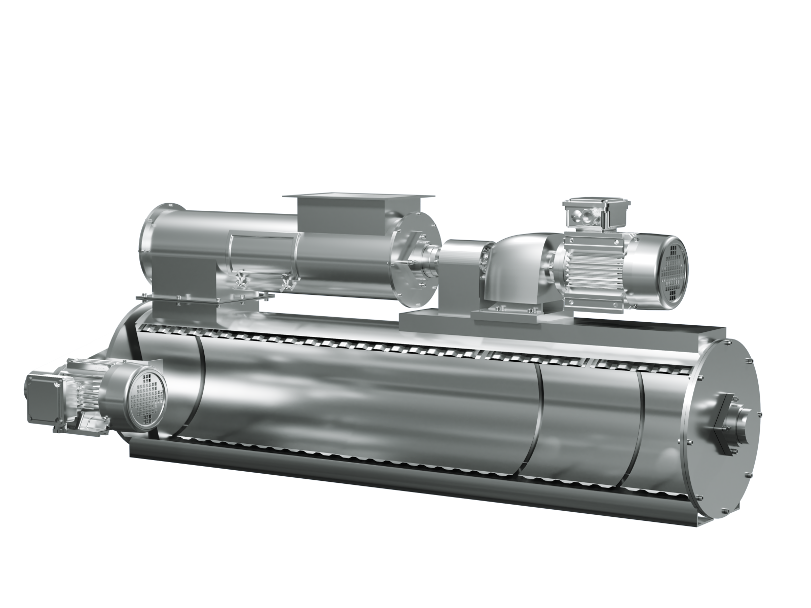 连续真空和面机